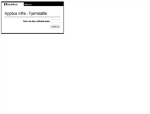 Tablet Screenshot of 123.applica.no